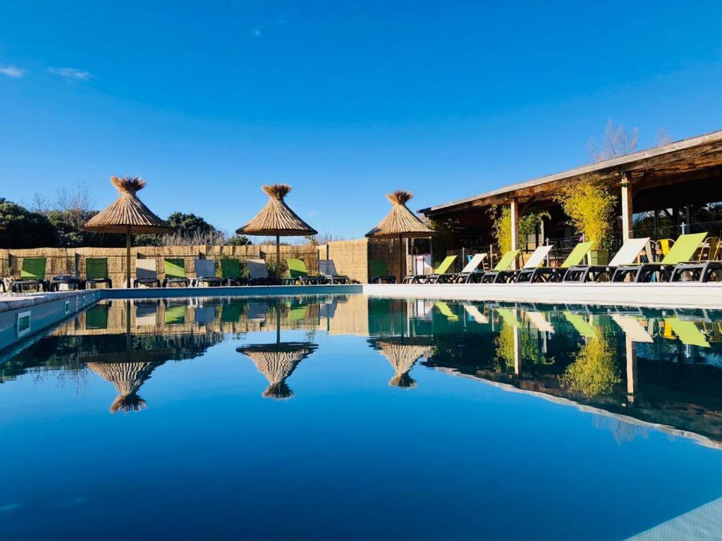 Lodges En Provence - Ecogites & Restaurant Insolites Richerenches Eksteriør bilde