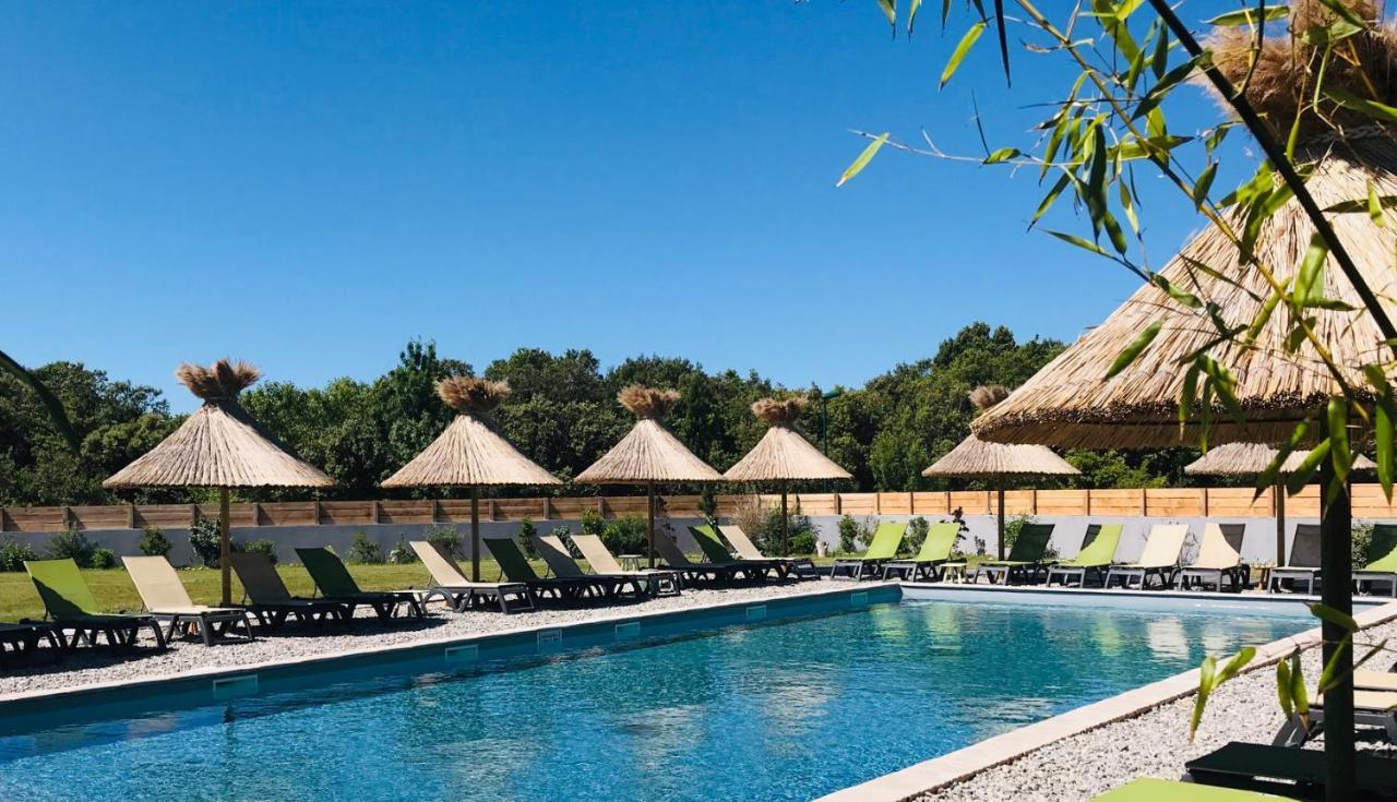 Lodges En Provence - Ecogites & Restaurant Insolites Richerenches Eksteriør bilde