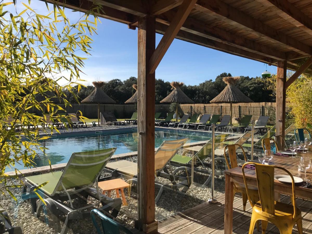 Lodges En Provence - Ecogites & Restaurant Insolites Richerenches Eksteriør bilde