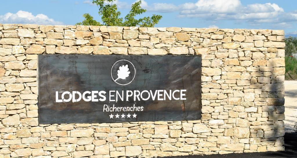 Lodges En Provence - Ecogites & Restaurant Insolites Richerenches Eksteriør bilde