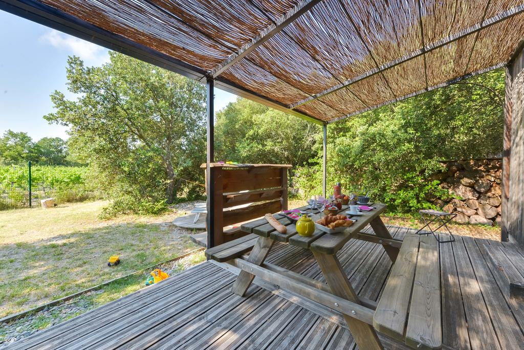 Lodges En Provence - Ecogites & Restaurant Insolites Richerenches Eksteriør bilde